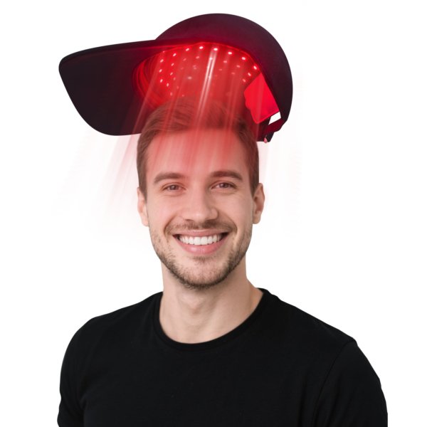 Red Light Therapy Cap, FDA Cleared, LED Infrared Hair Growth Hat with 850nm Infrared Light, Wireless Wearable Design for Hair Regrowth and Scalp Care, for Men & Women